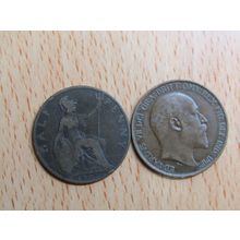 GB 1907 Edward VII Half PennyCoin