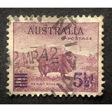 AUSTRALIA 1941 SG 0202 USED SURCHARGES