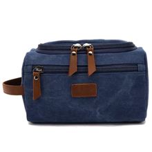 Woodside Home Living Travel Wash Bag - Denim Blue