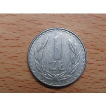 Poland 1988 1 Zlotych Coin