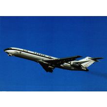 Aircraft postcard Air France Boeing B-727, F-BPJR. Unposted