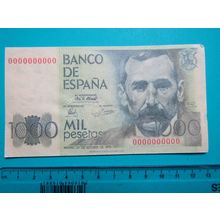 Espana Spain 1979 1000 Pesetas Banknote Reproduction - 174
