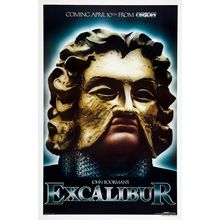 Excalibur (1981)_1 Movie Film Poster Canvas iconic design