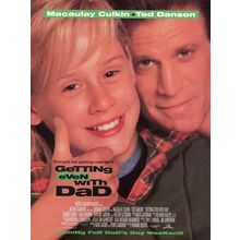 Getting Even With Dad (1994)_0 Movie Film Poster Canvas iconic design