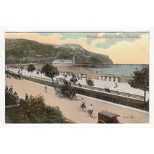 Parade and Great Orme Llandudno Postcard Wales 65038