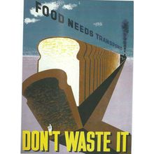 OPIE PUBLISHED WW 11 FOOD DON'T WASTE IT INC. UK POST