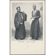 Arabes Tricotant, Egypte, c.1900-05 - Comptoir Philatélique d'Egypte CPA