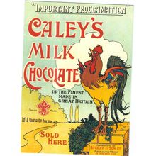 OPIE PUBLISHED CALEYS MILK COCOLATE INC UK POST