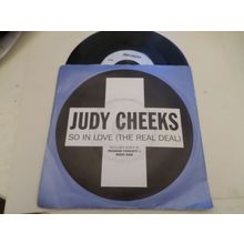 Judy Cheeks So In Love (The Real Deal) - 7" Single Vinyl Single - Positiva TIV-6