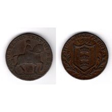 Great Britain. Hull Halfpenny 1791. dy17650