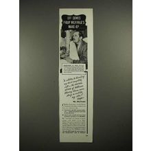 1940 Williams Shaving Cream Ad - Philip Merivale