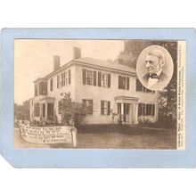 MA Concord Home Of Ralph Waldo Emerson Photo Top Right Corner ma_box2~928