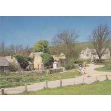 Rambling at Tyneham Village Dorset Military 1943 History War Raids Phonebox Post