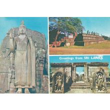 Greetings From Sri Lanka 1981 Postcard