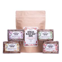 African Black Soap Bar Set[ ]