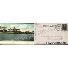 CT New London Postcard Fort Griswold House Undivided Back ct_box4~1886