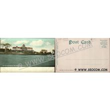 CT New London Postcard Fort Griswold House ct_box4~1827