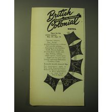 1948 British Colonial Hotel Advertisement - Nassau in the Bahamas
