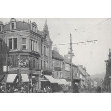 Coventry Cafe in 1920s Cross Cheaping Postcard