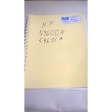 HP 54600A and 54601A Oscilloscope Manual User and Service Guide