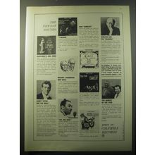 1960 Columbia Records Ad - The newest sounds