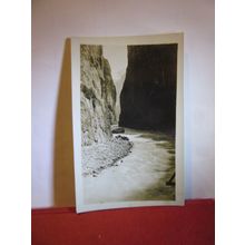 AARESCHLUCT BEI MAIRINGEN, SWITZERLAND unused antique postcard RP =