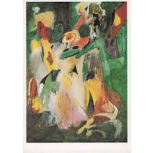 Arshille Gorky Waterfall Tate Gallery Painting Postcard