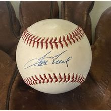 Tom Tresh (d. 2008) Signed Autographed Official American League (OAL) Baseball