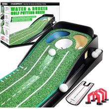 CHAMPKEY Professional Hazard Golf Putting Green Come with Golf Putting Gates and