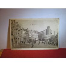 THE SQUARE, BOURNEMOUTH, DORSET used vintage postcard R A series 1948 pm =