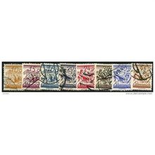 1925 8 different values - #7 fine used (o)