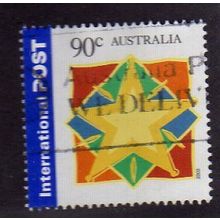 AUS 2003 90c 'PEACE AND GOODWILL' FINE USED (EBID44-015)