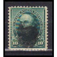 Used 226 10c Daniel Webster Fine RA0890