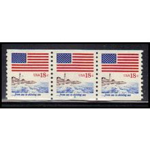 1891 18c U.S. Flag Very Fine MNH SG PNC 6/3 PA2201