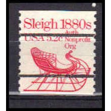 1900a 5.2c Sleigh Very Fine MNH Dry Gum PreCnx CA0999