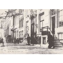 Nieuwe Herengracht Muiderstraat in 1891 Reproduction Postcard