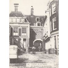 Achterkant Van De Vijgendam Beursoortje Reproduction Old View Postcard