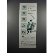 1951 National Plastic Products Company Saran Screens Ad