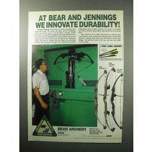 1987 Bear Bows Ad - Whitetail II, Whitetail Hunter