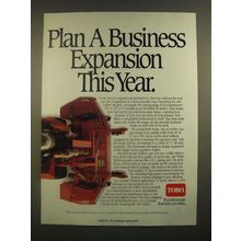 1988 Toro Triflex 88 Deck on Groundsmaster Mower Ad