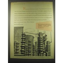 1949 The Chloride Electrical Storage Company Exide Batteries Ad - Power Station