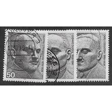 GER 1975 (SET) 'GERMAN NOBEL PRIZE WINNERS' (3v)(EX M/S) FINE USED (EBID60-490)