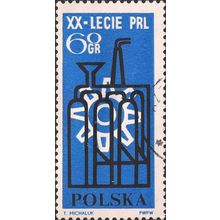 POLAND, People's Republic of Poland 20 yr, blue 1964, 60 Gr