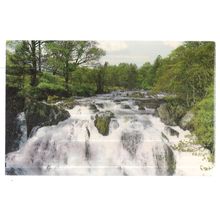 BETWS-Y-COED, Swallow Falls unused vintage postcard Colourmster =