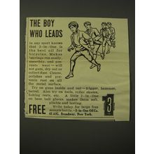 1914 3-in-One Oil Ad - The boy who leads