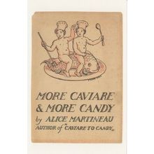 More Caviare & More Candy Alice Martineau 1938 Book Postcard