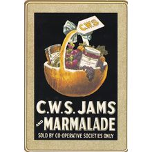 Co-op Co Operative Society WW2 Marmalade Advertising Postcard
