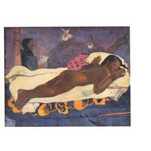Paul Gauguin Manao Turapau New York Collection Rare Painting Postcard