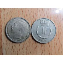 Luxembourg 1968 1 Franc Coin