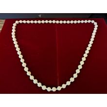 Rose Bead Shaped Costume Jewelry Necklace